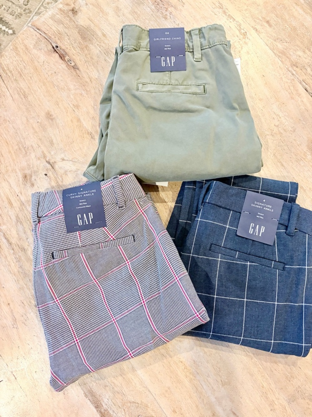 GAP Women’s Chinos & Patterned & Skinny Ankle Pants